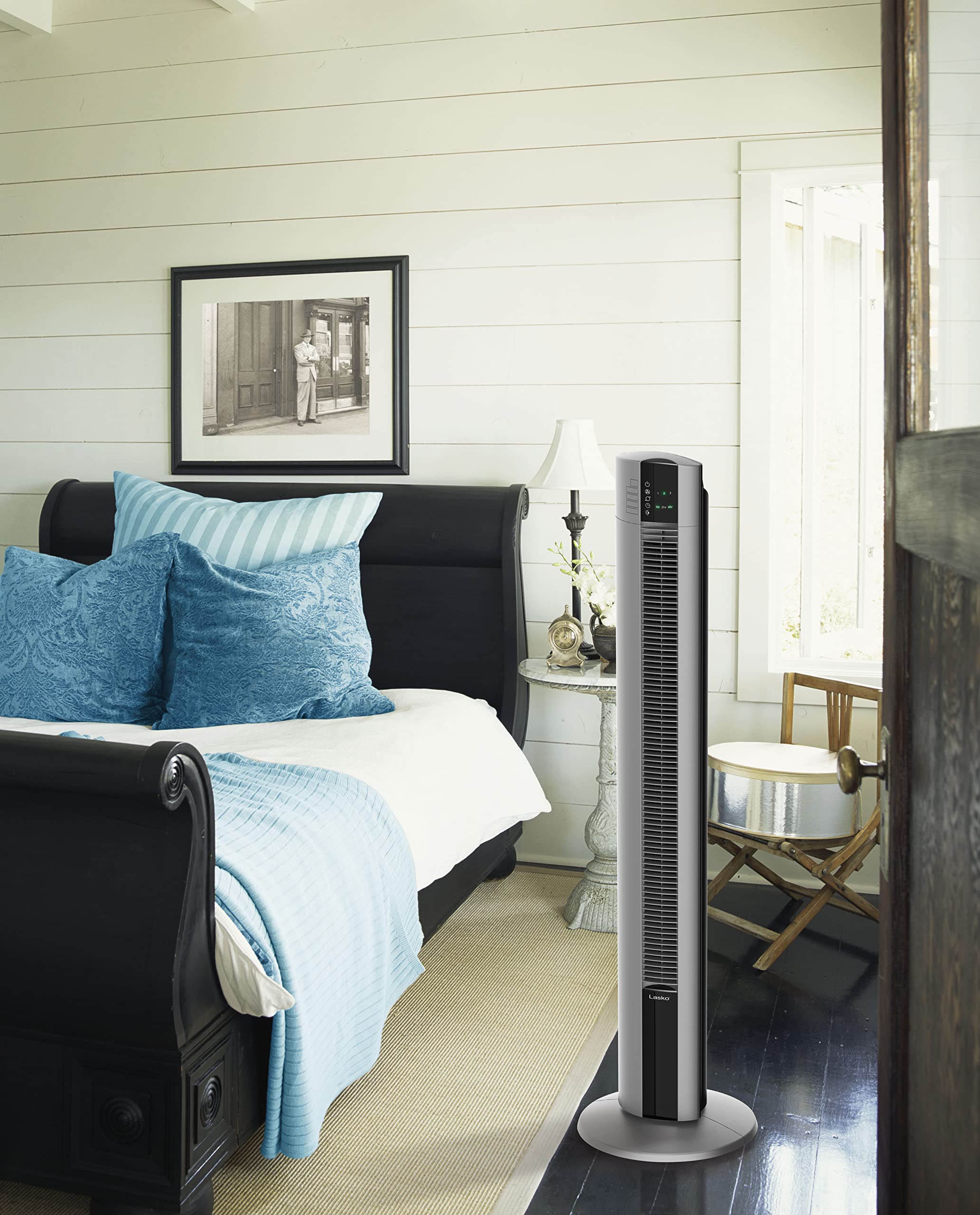 Foto 7 | Ventilador De Torre Lasko Oscillating Performance T48314 48 Cm Gris - Venta Internacional.