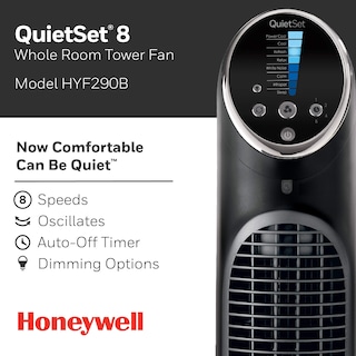 Foto 2 | Ventilador Tipo Torre Honeywell Quietset Hyf290b Para Toda Habitación, Color Negro - Venta Internacional.