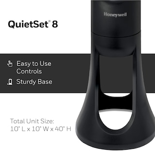 Foto 5 | Ventilador Tipo Torre Honeywell Quietset Hyf290b Para Toda Habitación, Color Negro - Venta Internacional.