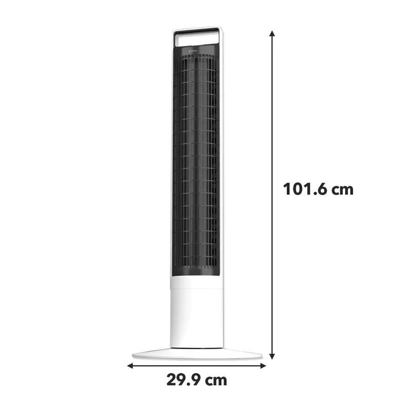 Foto 6 pulgar | Aspen Ventilador De Torre 40'' Oscilante Con 3 Velocidades Y Luz Led - A40