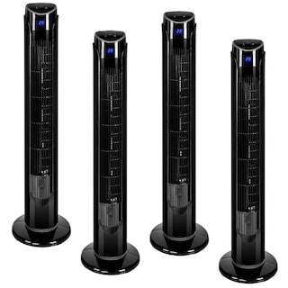 Foto 2 | Ventiladores de Torre Blue Fan de 4 Piezas