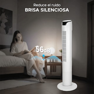 Foto 6 | Ventilador de Torre 46'' Sky Care Blanco Frescura y Estilo en un Solo Equipo