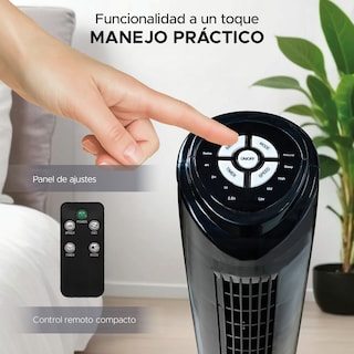 Foto 4 | Ventilador de Torre 32 Pulgadas Sky Care Negro