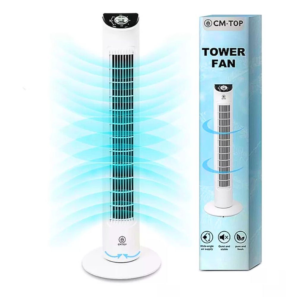 Foto 1 | Ventilador De Torre 32'' Con Cable De 190 Cm Y 127v