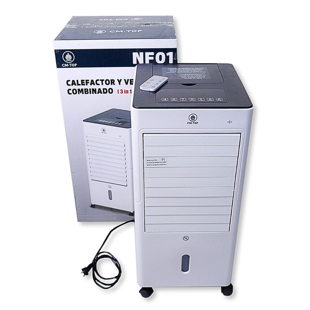 Foto 2 pulgar | Calefactor Eléctrico y Enfriador De Aire Ventilador 4 En 1
