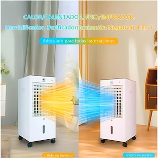 Foto 3 | Calefactor Eléctrico y Enfriador De Aire Ventilador 4 En 1