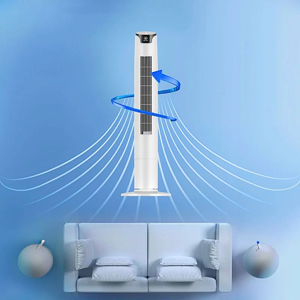 Foto 5 | Ventilador de Torre Silencioso de 92 cm