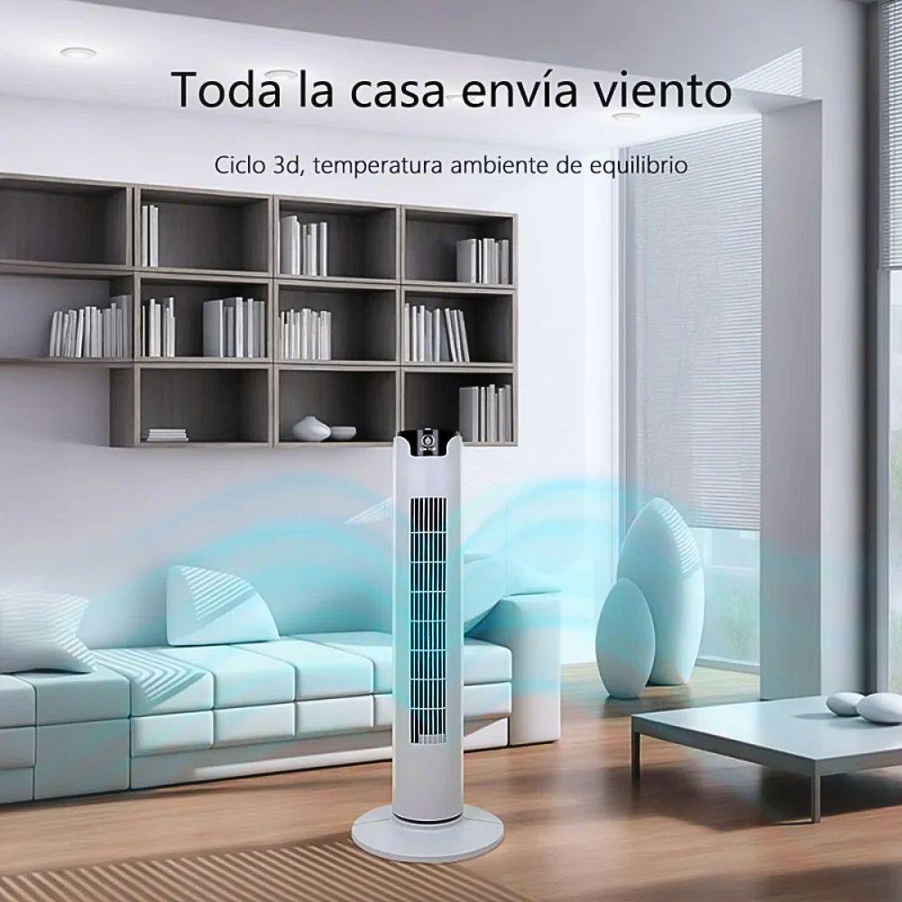 Foto 6 | Ventilador de Torre Silencioso de 92 cm