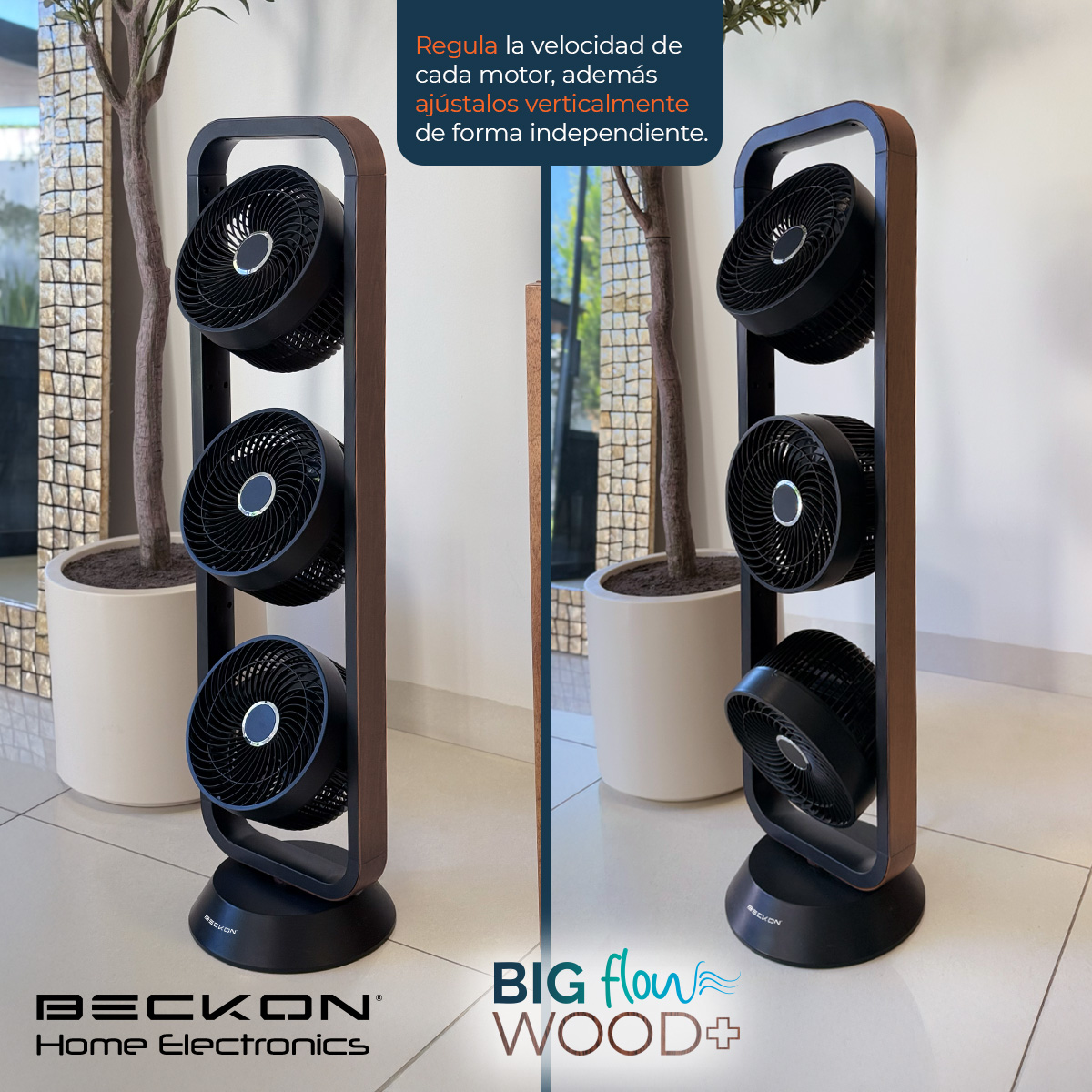 Foto 6 pulgar | Ventilador de Torren Beckon Turbo Circulador 100 cm