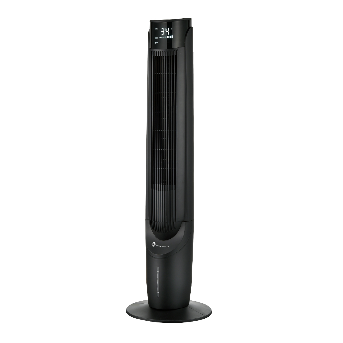 Foto 3 pulgar | Minato-ventilador Enfriador De Torre Con Control Táctil, 3 Velocidades Y Pantalla Led, Oscilación Y Control Remoto Asas