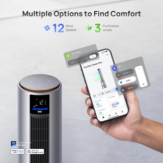 Foto 6 | Ventilador de Torre Dreo con Control Remoto-Venta Internacional