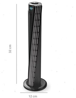 Foto 4 | Ventilador De Torre 37'' Vornado 173 Con Tecnologia De Circulacion V-flow