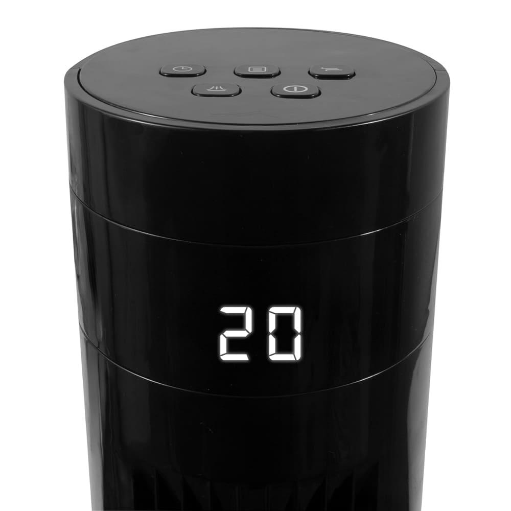 Foto 3 pulgar | Ventilador De Torre 42'' Digital Iusa Con Control Remoto 3 Velocidades Negro