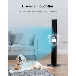 Foto 3 | Ventilador Niuvuin Tf2025tlr Negro De Torre