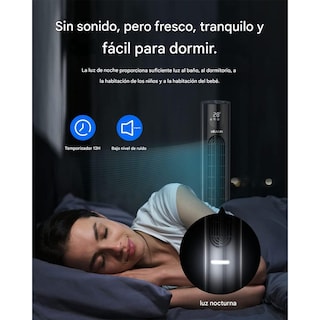 Foto 5 | Ventilador Niuvuin Tf2025tlr Negro De Torre