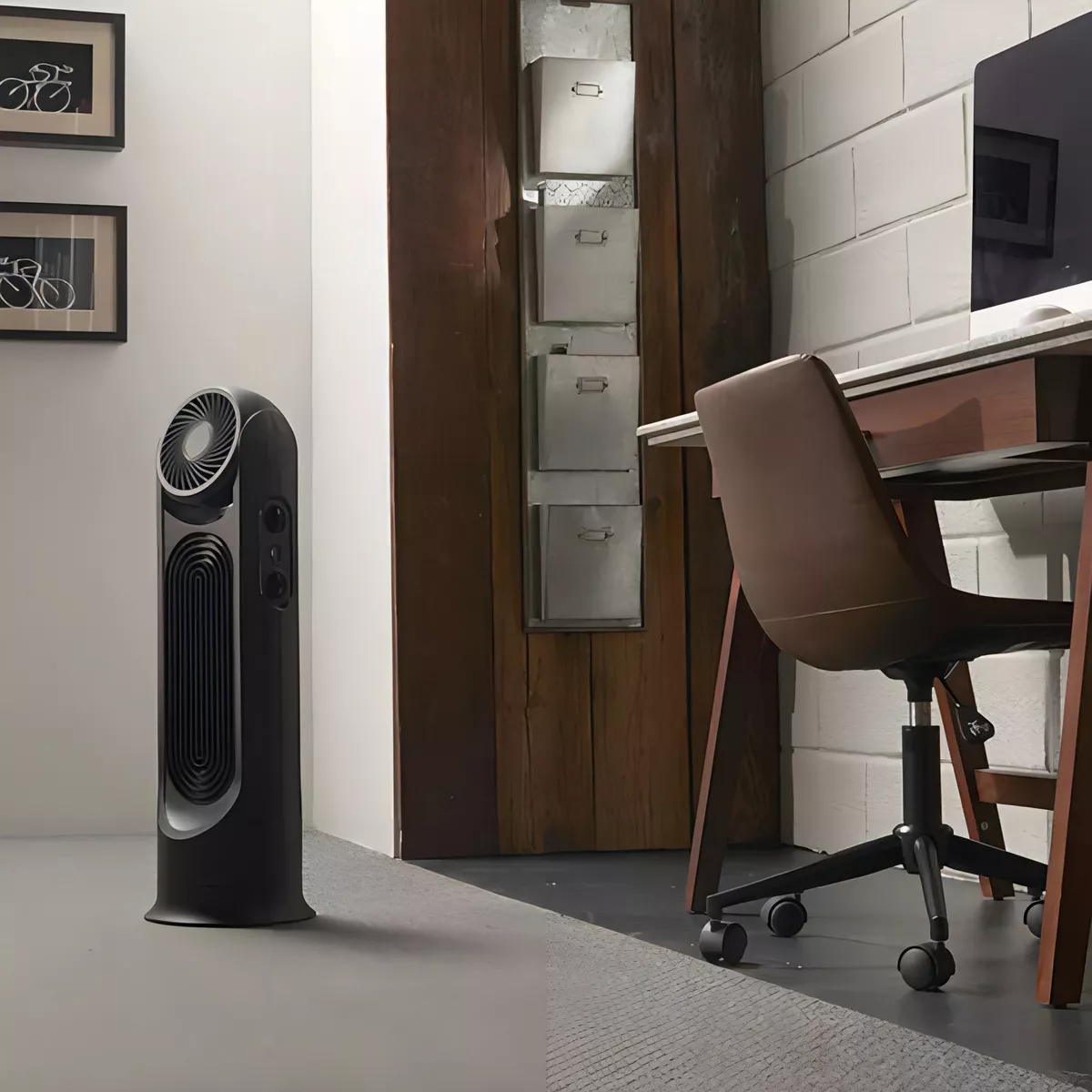 Foto 5 pulgar | Ventilador Aire Acondicionado Oscilante de Torre Honeywell Turbo Force Negro 26 cm