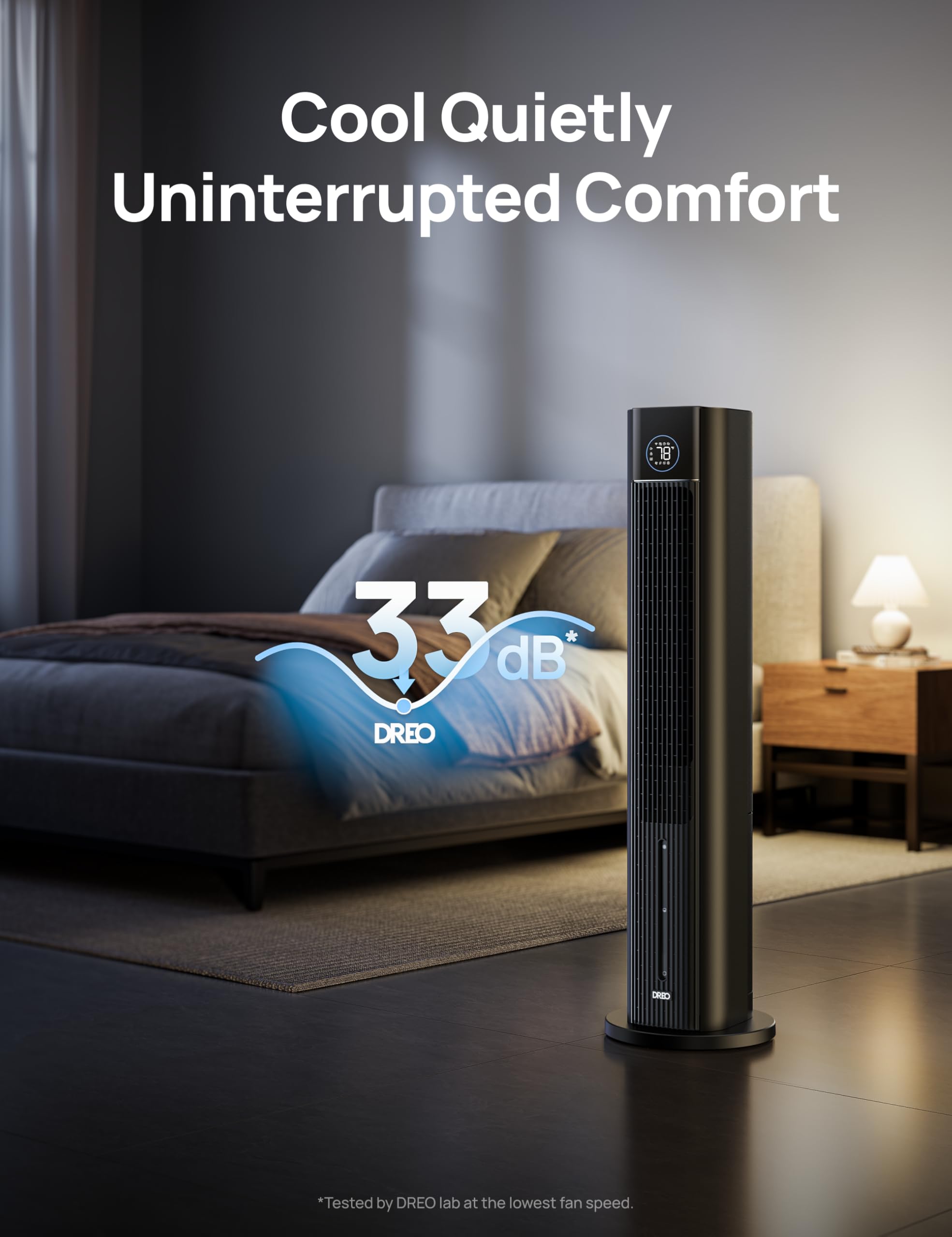 Foto 6 | Tower Fan Dreo 2025, 43 Ventiladores De Refrigeración Mejorados, 6l, Oscilantes De 85° - Venta Internacional.
