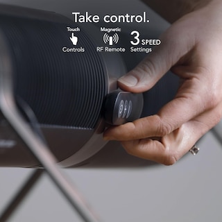 Foto 4 | Ventilador Tipo Torre Vornado Airbar 4 | 35 Con Mando A Distancia, Color Negro - Venta Internacional.
