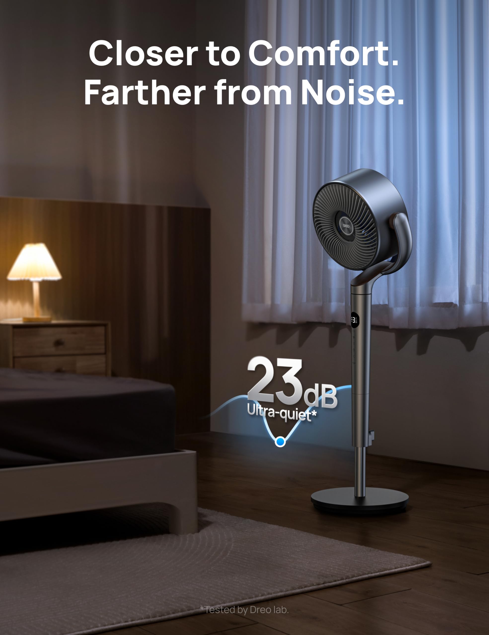 Foto 8 pulgar | Ventilador De Pie Dreo Polyfan 502, Circulador De 80 M Con Control Remoto - Venta Internacional.