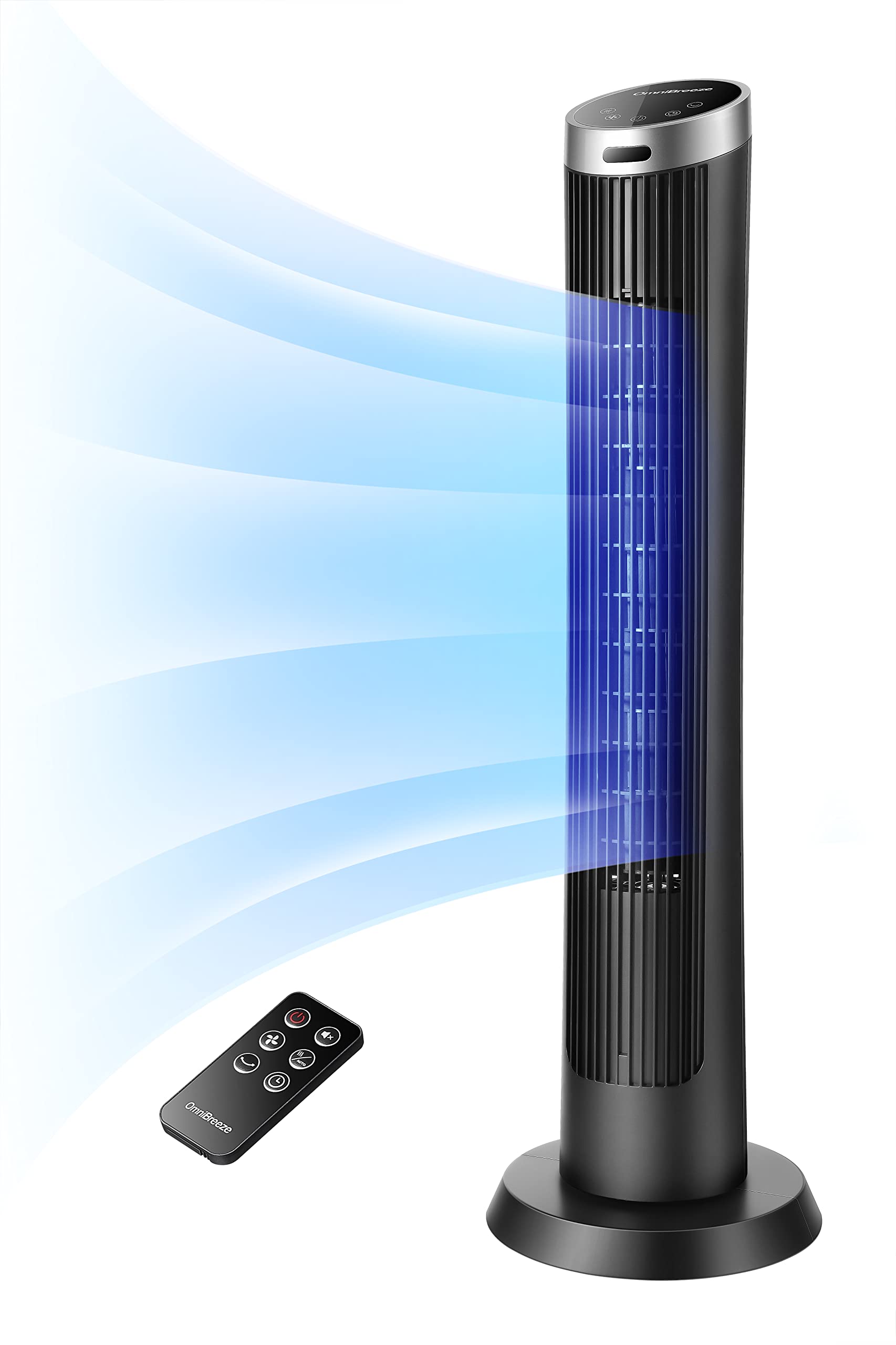 Foto 2 pulgar | Ventilador De Torre Omnibreeze Digital Electric De 36 Pulgadas Con Control Remoto - Venta Internacional.