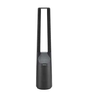 Foto 1 | Ventilador De Torre Midea Mbf40rdbk 40 Pul Sin Aspas 6 Velocidades Control Rem Negro