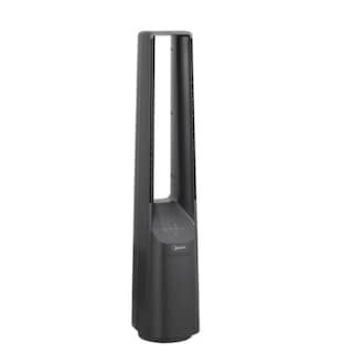 Foto 2 | Ventilador De Torre Midea Mbf40rdbk 40 Pul Sin Aspas 6 Velocidades Control Rem Negro