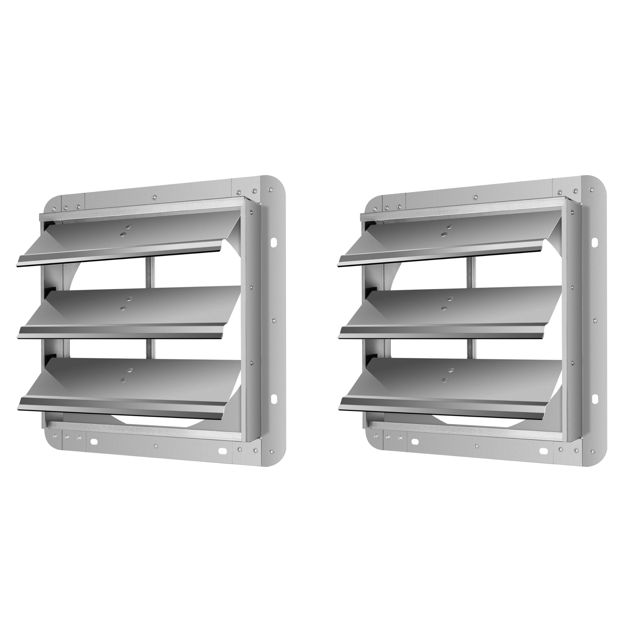Foto 2 pulgar | Shutter Louver Vent Ipower De Aluminio Cuadrado De 16 Pulgadas, Paquete De 2 Unidades - Venta Internacional.