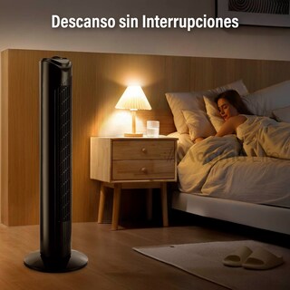 Foto 7 | Magma Life Ventilador De Torre 83 Cm, 3 Velocidades, Oscilación 75°, Silencioso, Ahorro De Energía, Ideal Para