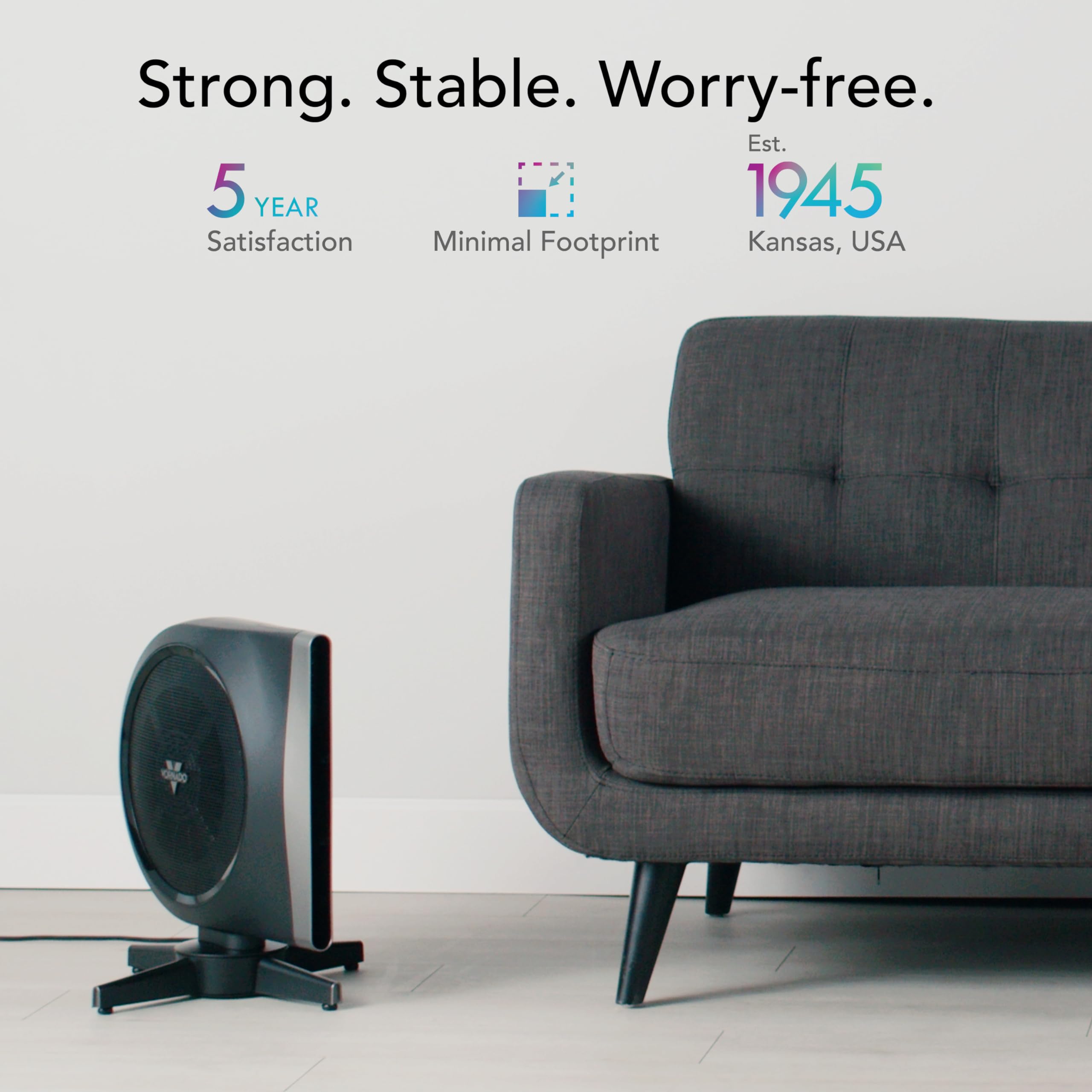 Foto 7 pulgar | Ventilador De Torre Vornado Strata Compact Oscilante De 48 Cm Con Control Remoto - Venta Internacional.