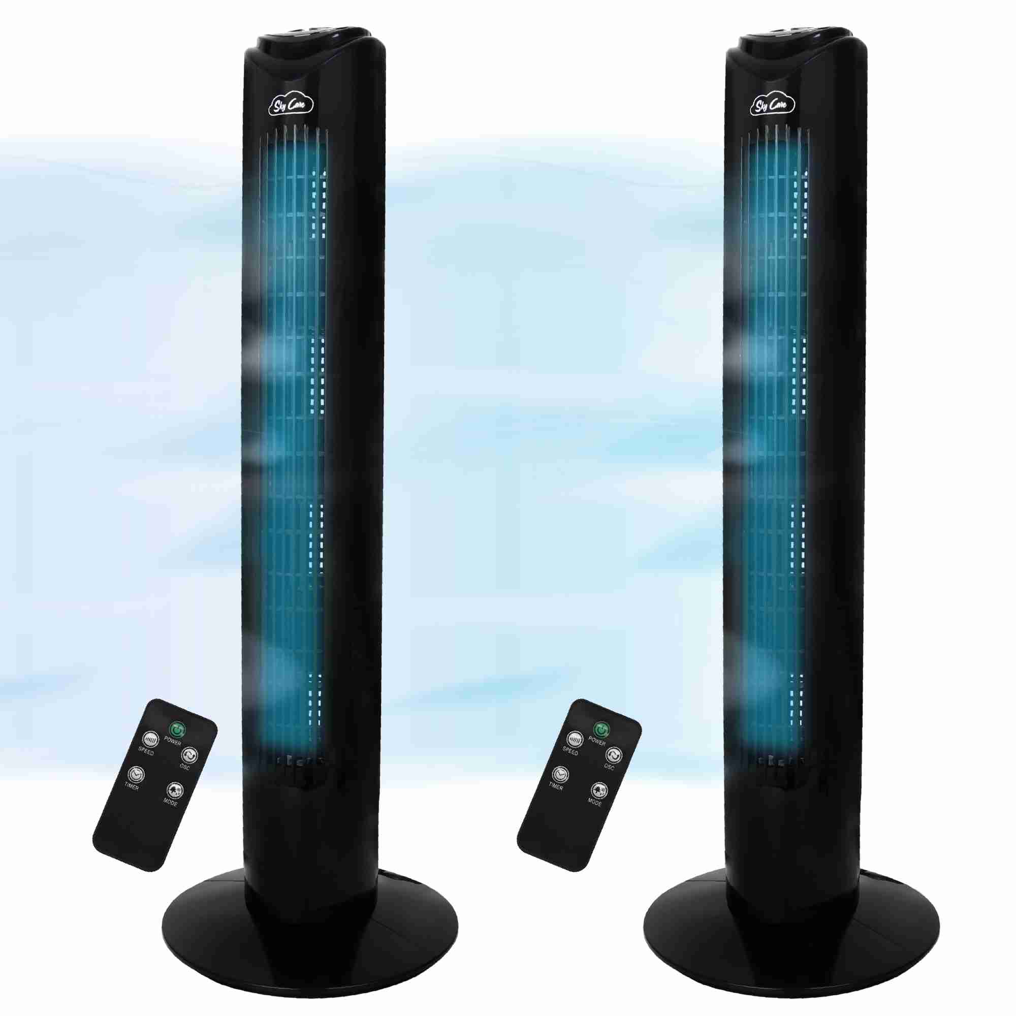 Foto 2 pulgar | Set de 2 Ventiladores de Torre Sky Care 32'' Pulgadas