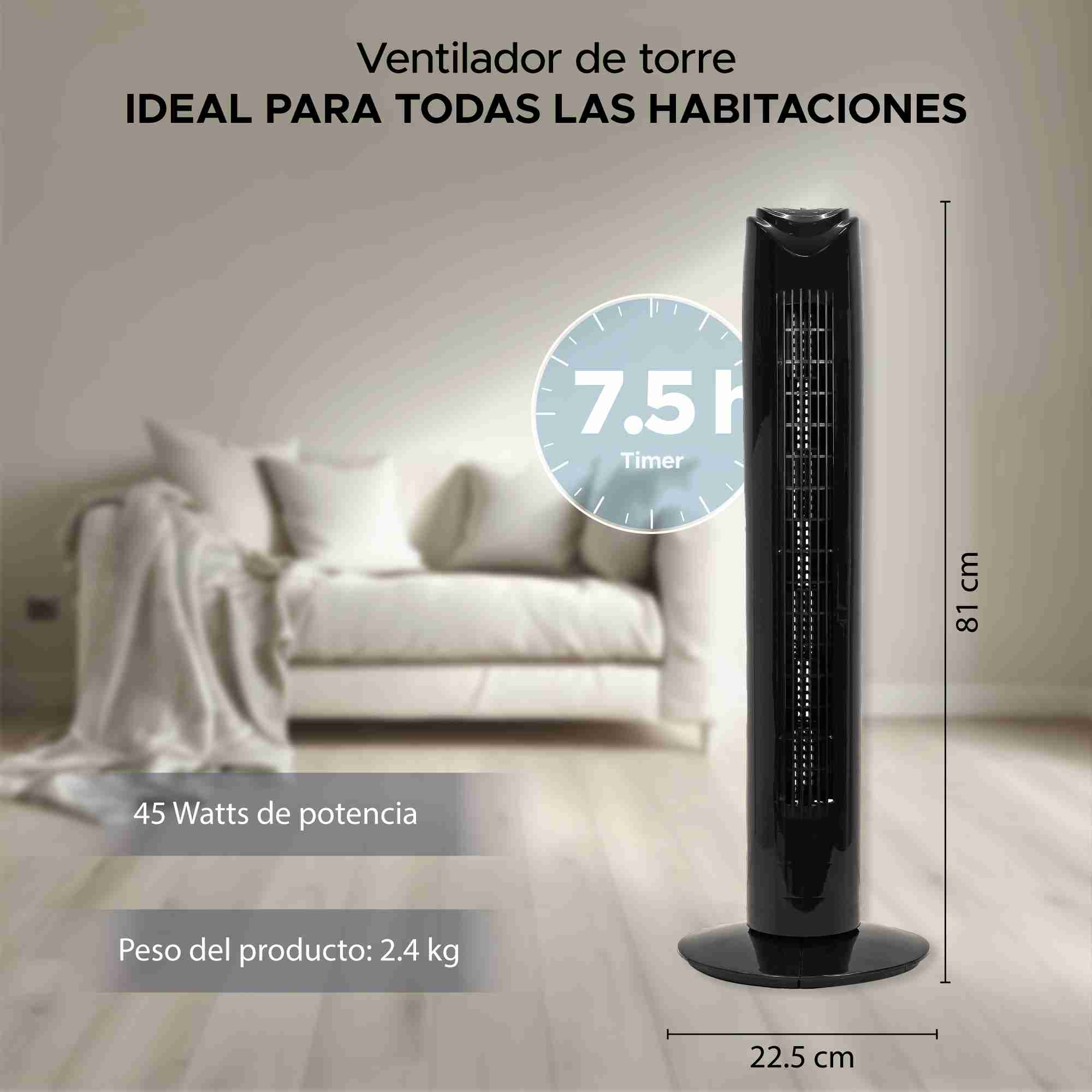 Foto 4 pulgar | Set de 2 Ventiladores de Torre Sky Care 32'' Pulgadas