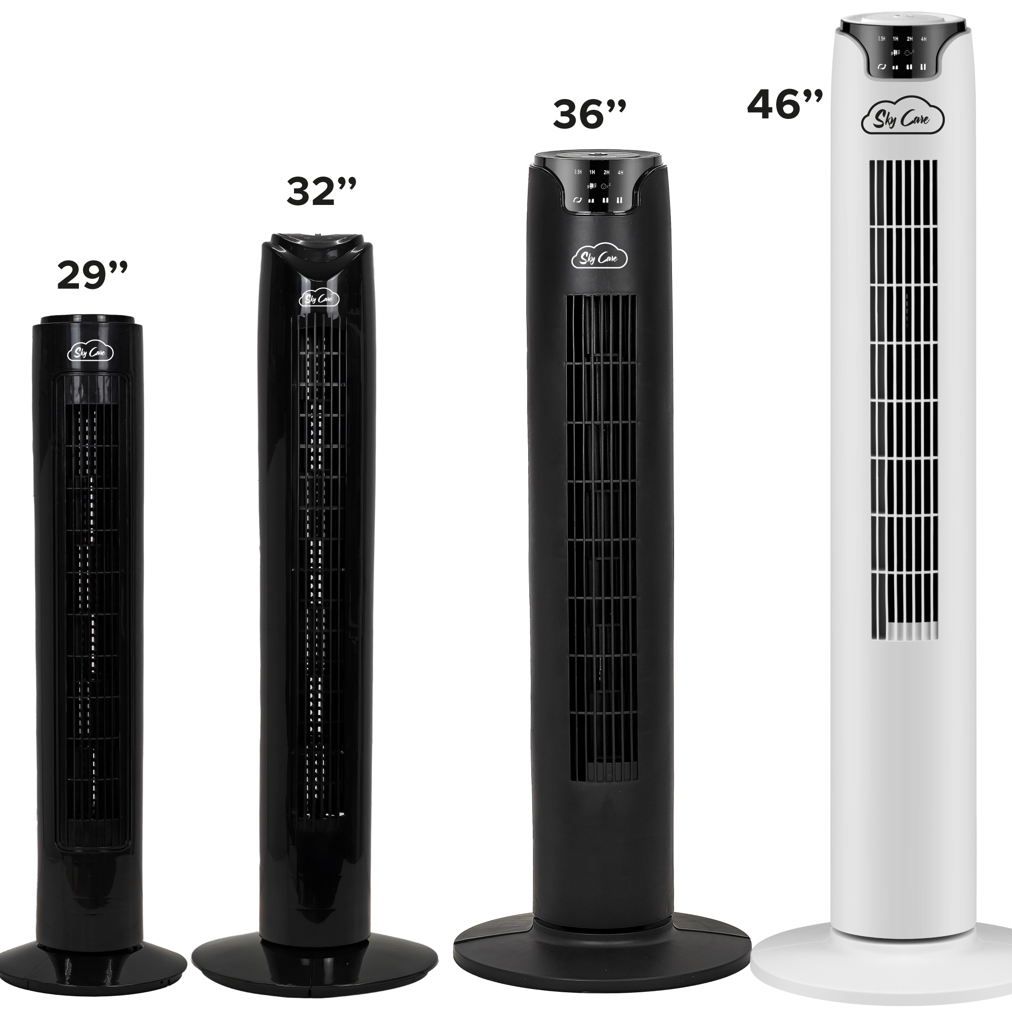 Foto 7 pulgar | Set de 2 Ventiladores de Torre Sky Care 29''