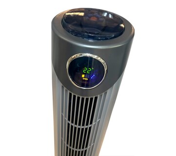 Foto 2 | Ventilador Torre Birtman con Ionizador y Control Gris