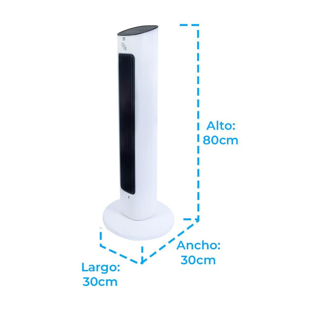 Foto 5 | Ventilador De Torre 29” Con Control Remoto  Vt29cr  Blanco  Iusa