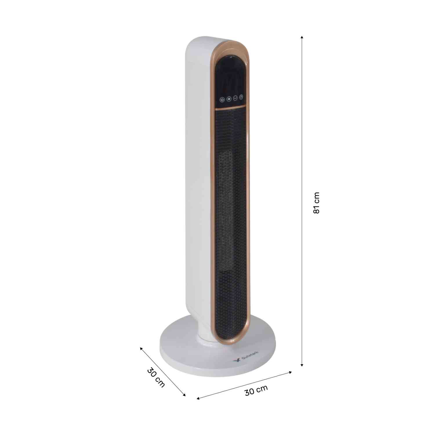 Foto 7 pulgar | Calefactor Eléctrico Gutstark Cerámico De Torre 1500w Control Remoto