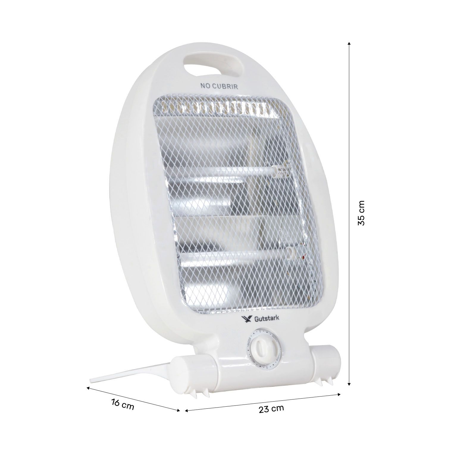 Foto 3 | Calefactor Eléctrico Gutstark 800 W 2 Niveles Calefacción