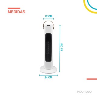 Foto 3 | Abanico De Torre 2 en 1 SC-ATHCWH Con Calefactor