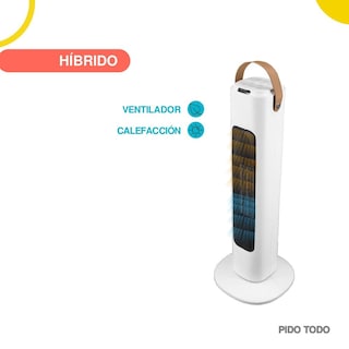 Foto 4 | Abanico De Torre 2 en 1 SC-ATHCWH Con Calefactor