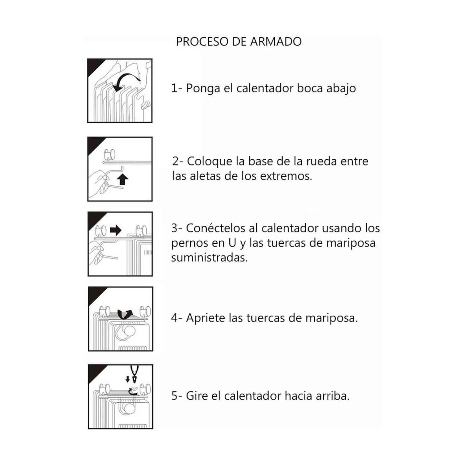 Foto 4 pulgar | Calefactor Eléctrico Gutstark 3 Niveles