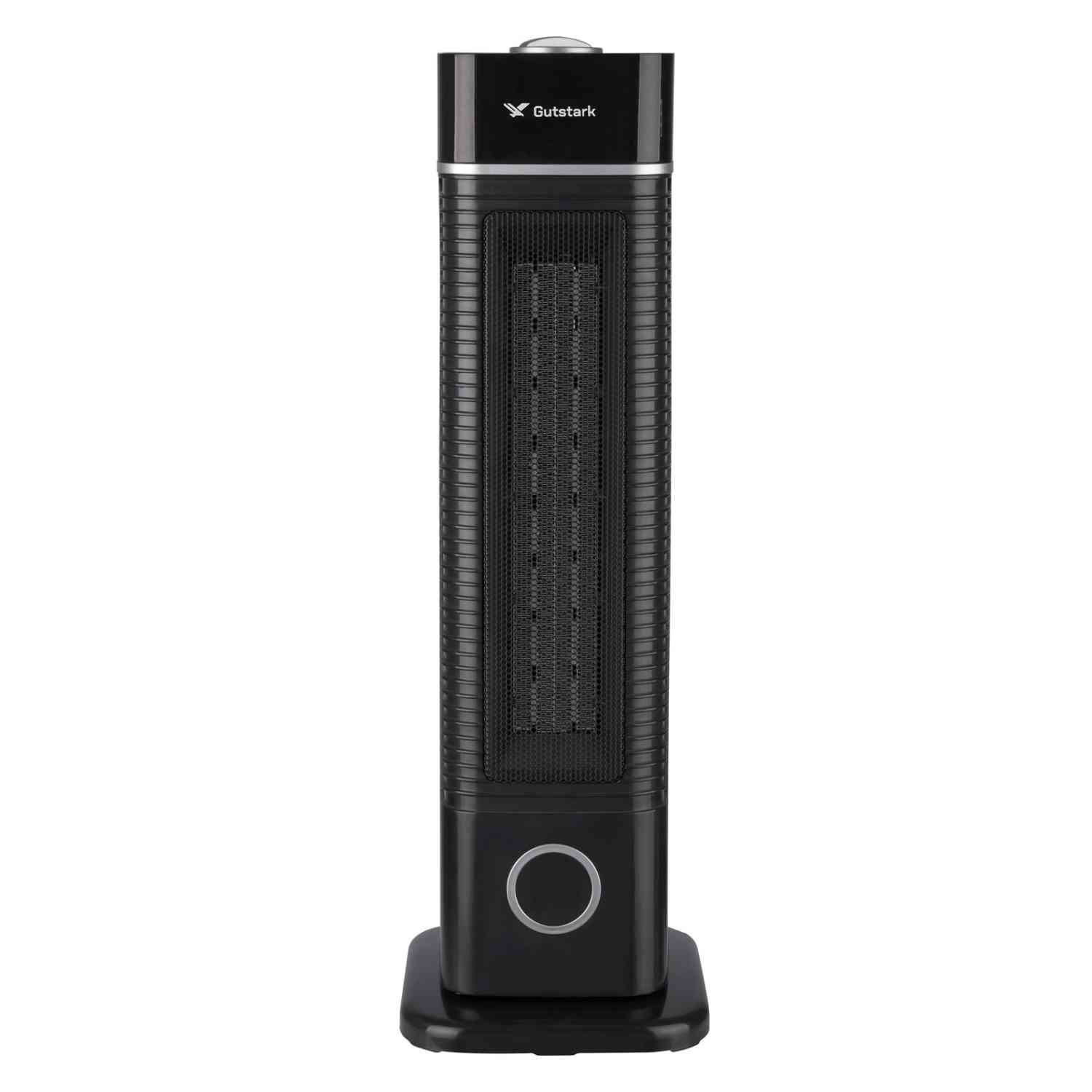 Calefactor Eléctrico Oscilatorio 60° Torre 4 Modos 1500w Negro