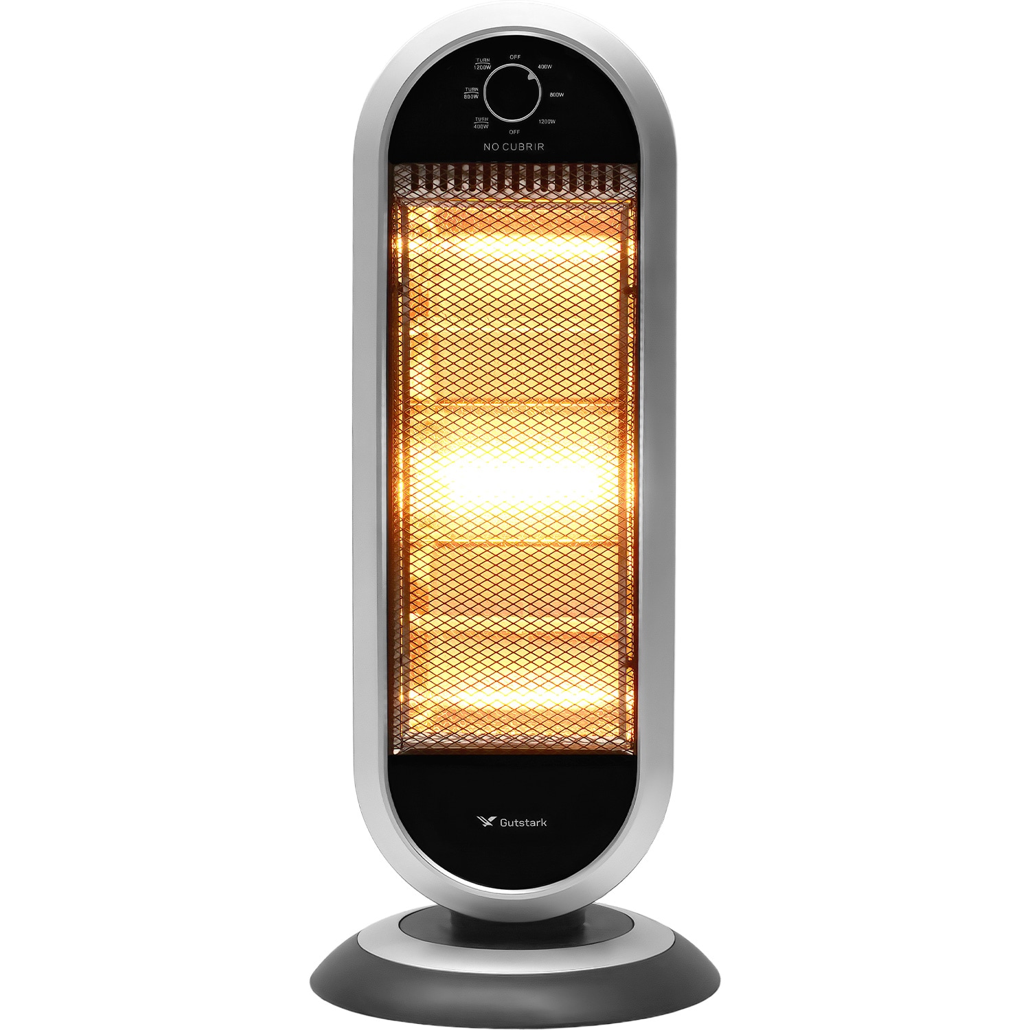 Calefactor Halogeno Oscilacion 90° 6 Ajustes Electrico 1200w $989