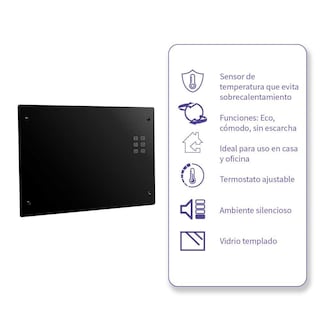 Foto 5 | Calefactor De Ambiente Para Piso Y Pared IUSA GH-15F 1500 W