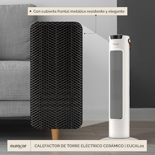 Foto 4 | Calentador Calefactor Torre Eléctrico Ptc Cerámico Eurogar Eucal01