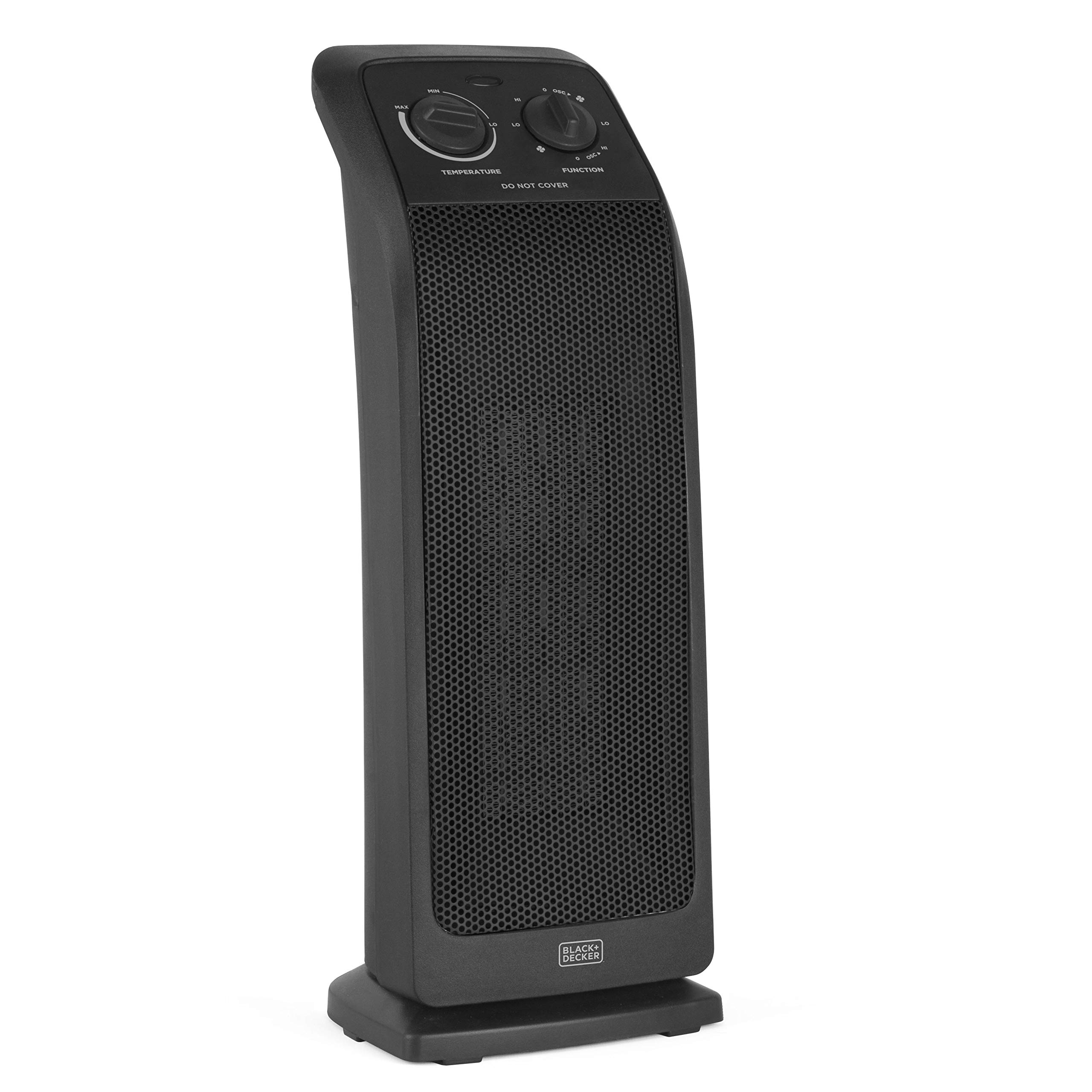 Foto 2 pulgar | Calentador Space Heater Black+decker Torre de Cerámica con Termostato De 1500 W - Venta Internacional