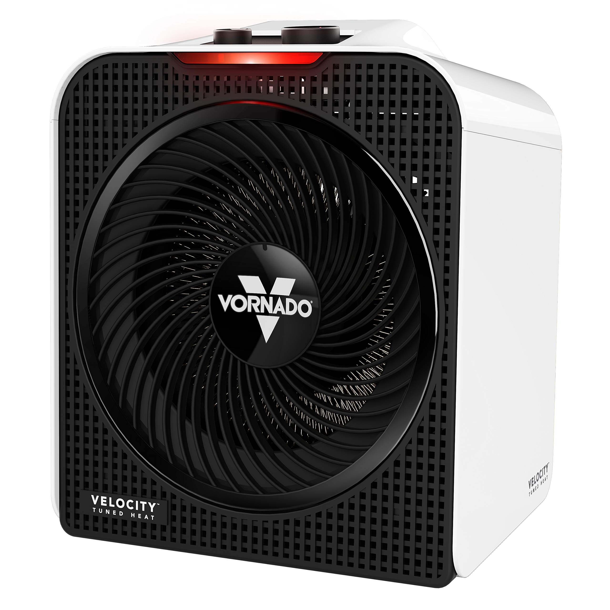 Calentador Espacial Vornado Velocity 3, Blanco, Pequeño, 1500 W, 5 Años De Garantía - Venta Internacional.