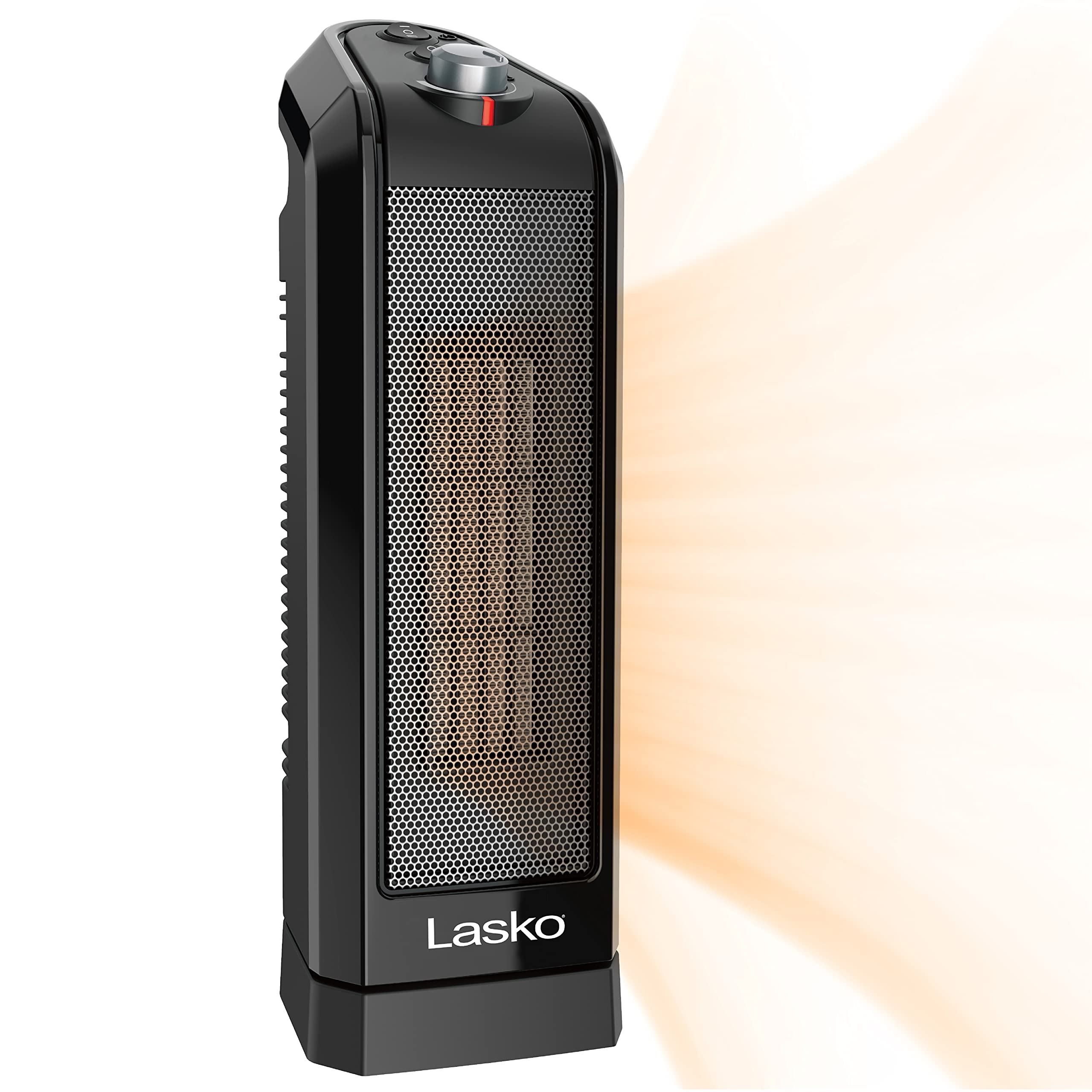 Calentador Portátil Lasko, Cerámica Oscilante, 1500 W, 150 M², Color Negro - Venta Internacional.