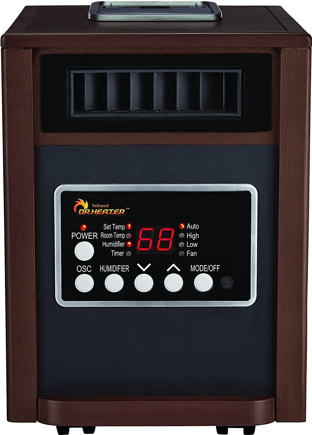 Foto 2 pulgar | Heater Dr Infrared Dr-998w Sistema De Calefacción Dual Walnut 1500w - Venta Internacional.