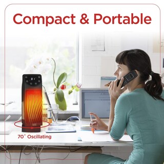Foto 4 | Calentador Portátil Black+decker Oscilante De 1500 W Con Mando A Distancia - Venta Internacional.