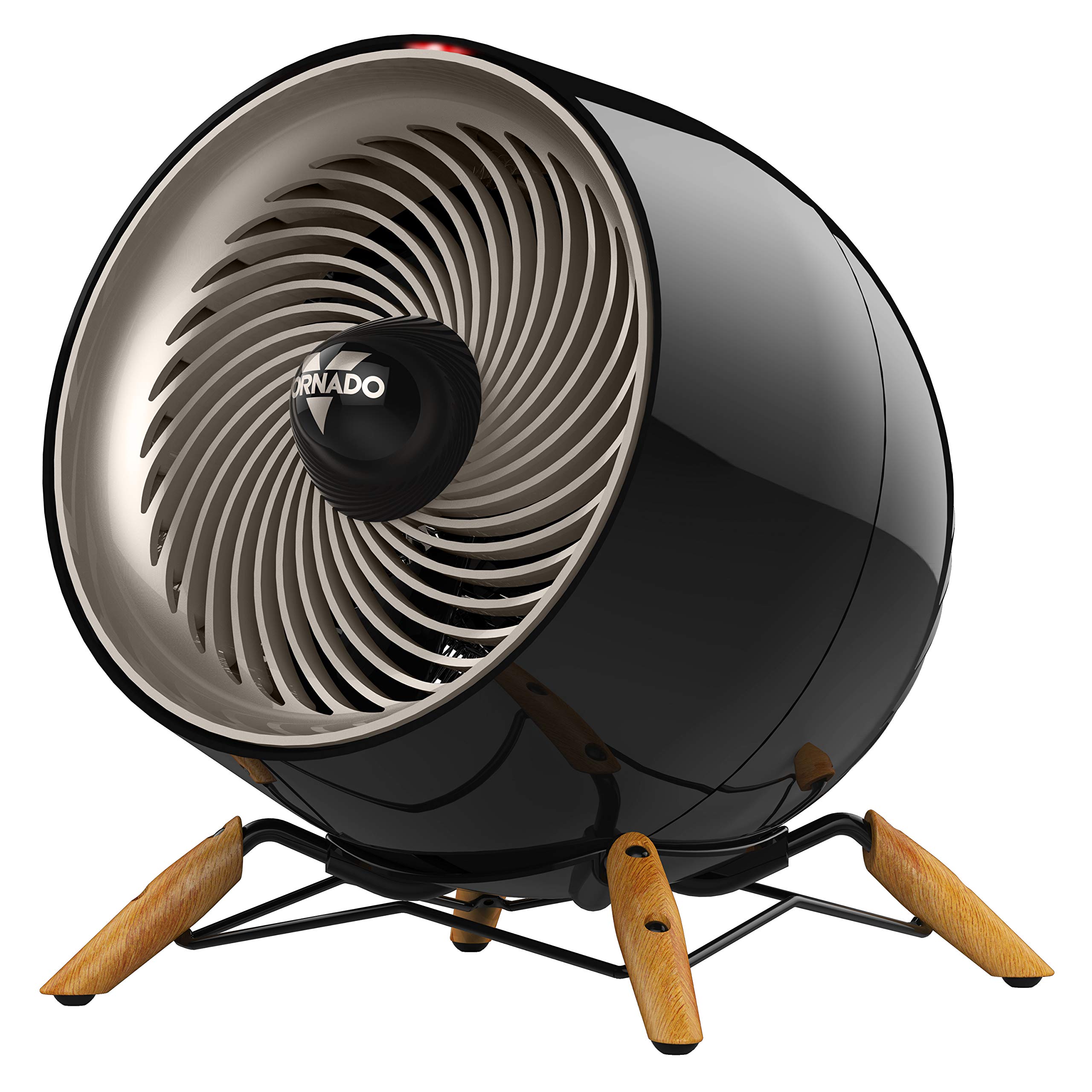 Calentador Vornado Glide Vortex Para Toda La Habitación, 2 Niveles De Calor, Color Negro - Venta Internacional.