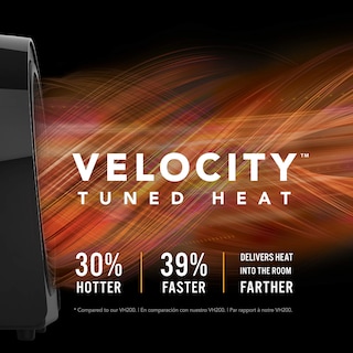 Foto 3 | Space Heater Vornado Velocity 3r Para Toda La Habitación Con Temporizador, Color Negro - Venta Internacional.